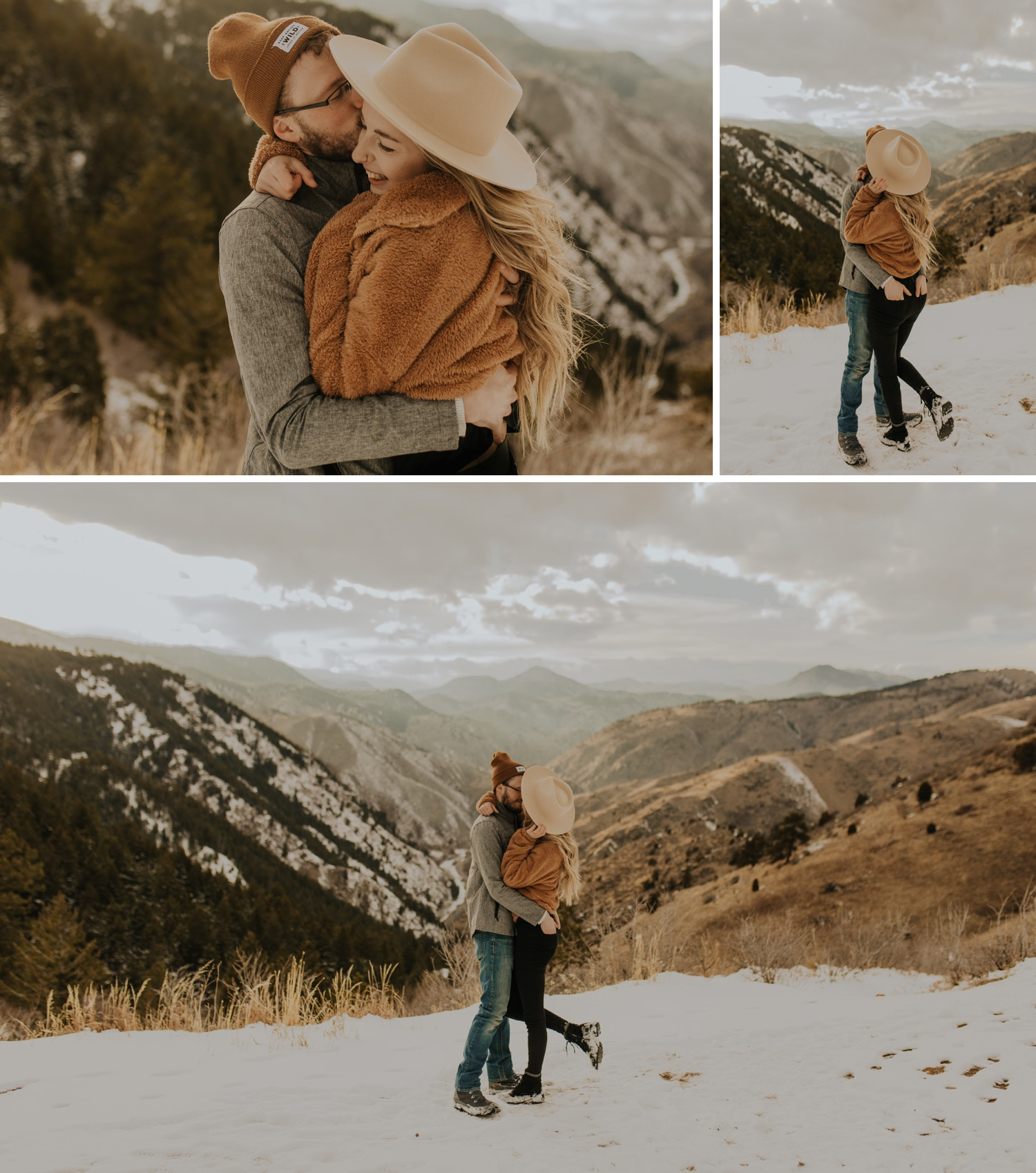 Colorado couples photoshoot in the mountains with photography business owner Becca Cannon.
