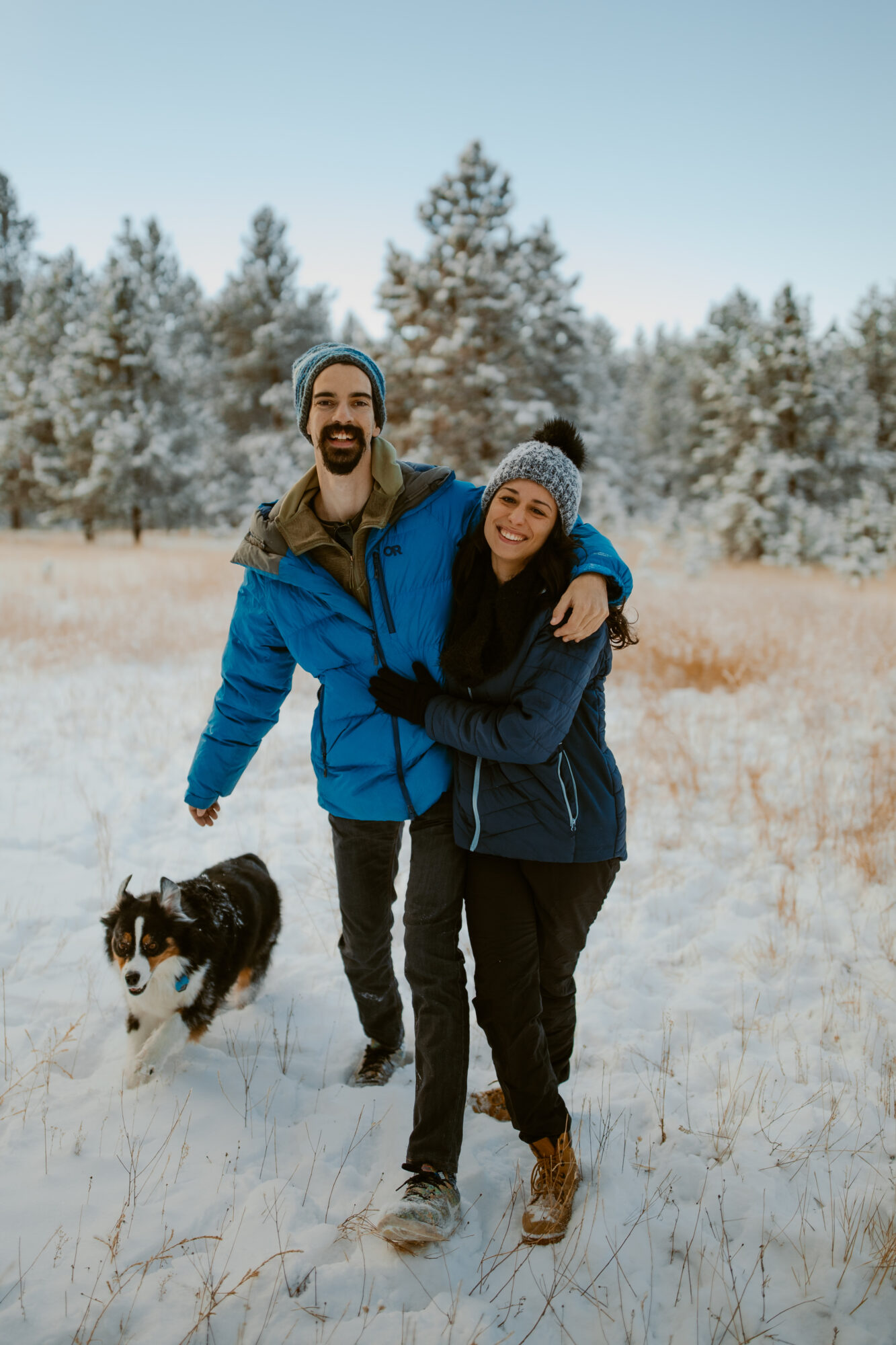 Winter Couples Photoshoot In Colorado