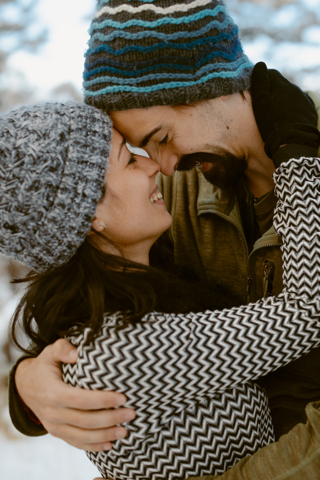 Winter Couples Photoshoot In Colorado
