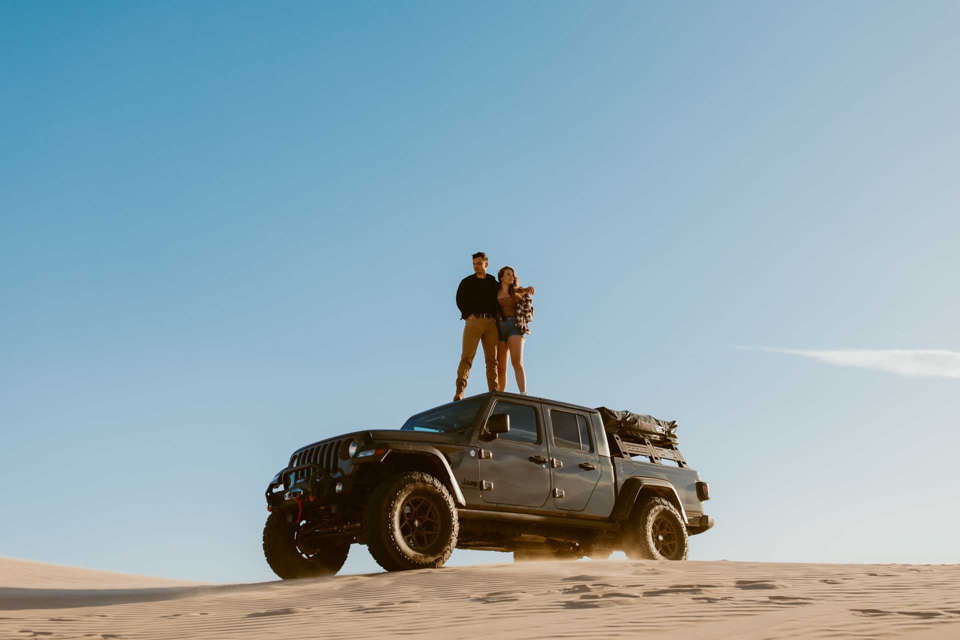 Jeep Adventure Engagement Shoot