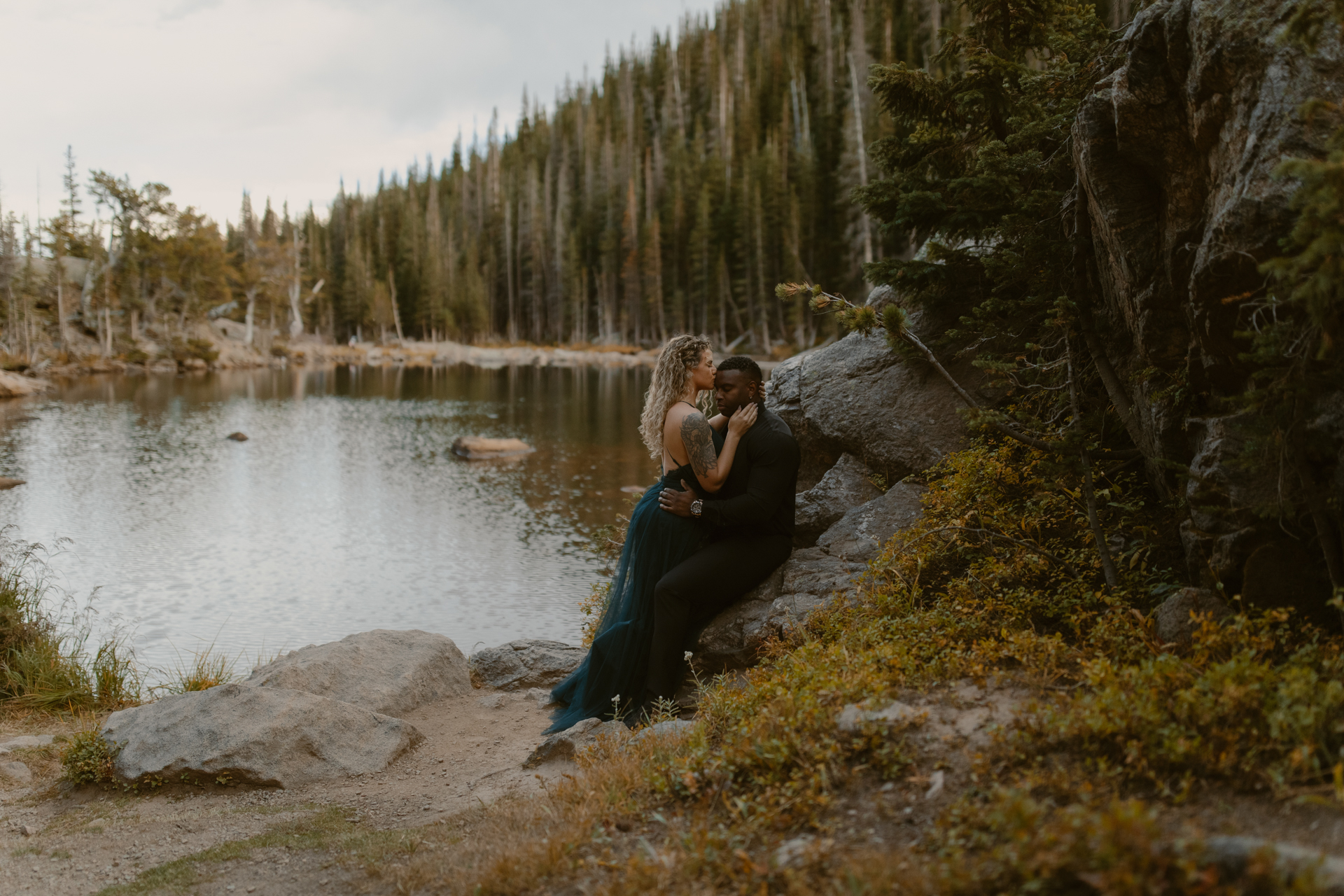 Dream Lake Rocky Mountain National Park Elopement