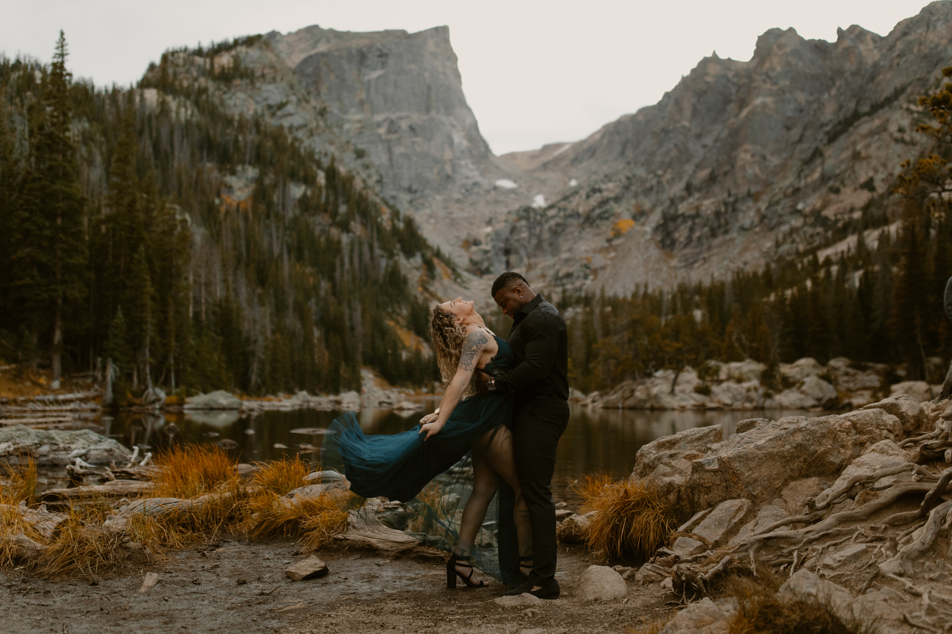 Dream Lake Rocky Mountain National Park Elopement