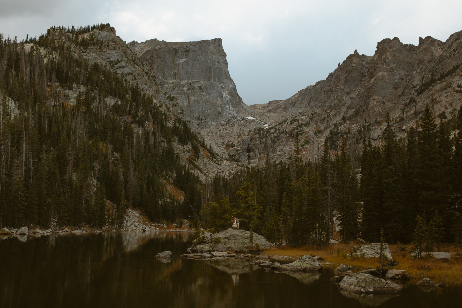 Dream Lake Rocky Mountain National Park Elopement