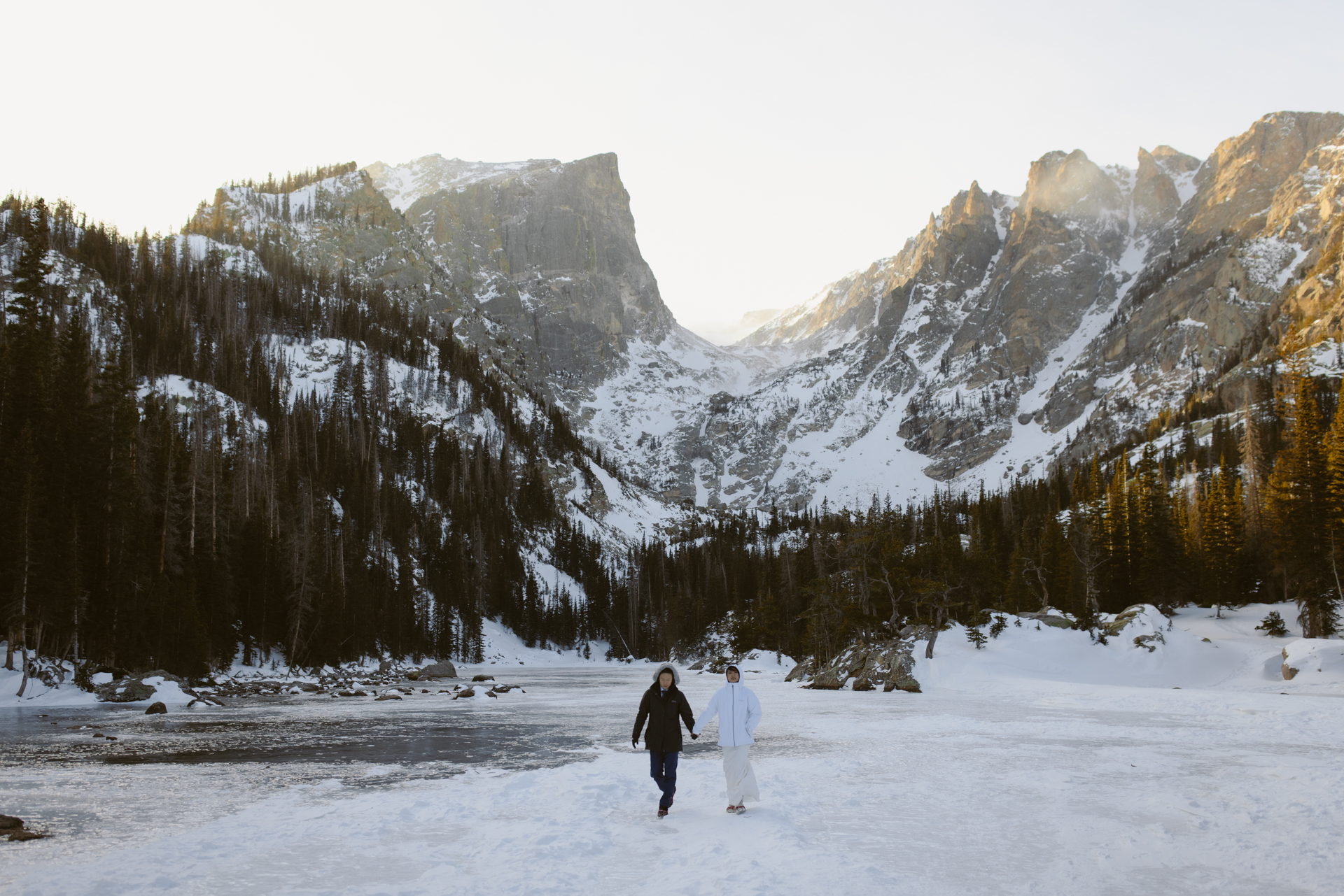 Dream Lake Rocky Mountain National Park Elopement