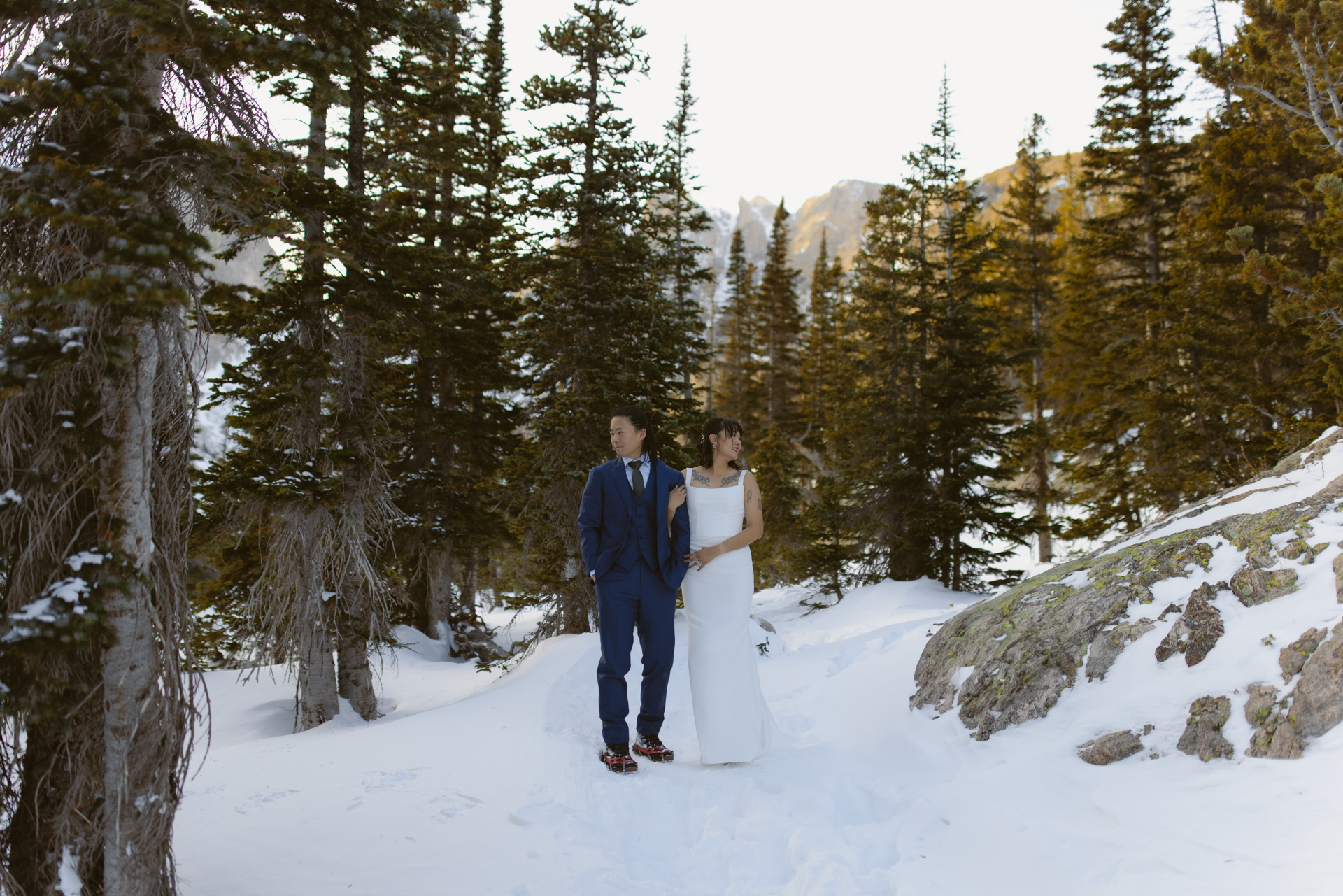 Dream Lake Rocky Mountain National Park Elopement