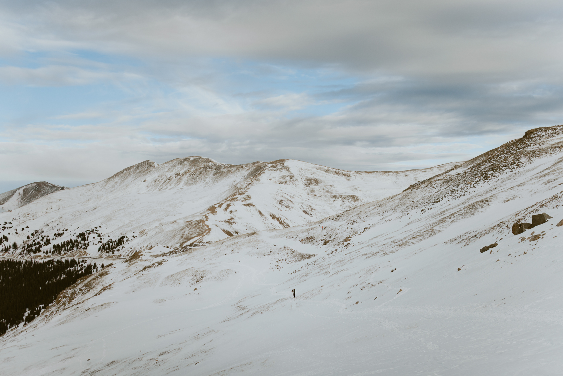 Loveland Pass Colorado Elopement