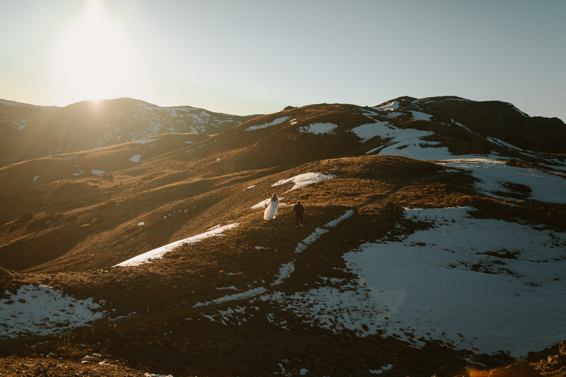 Loveland Pass Colorado Elopement