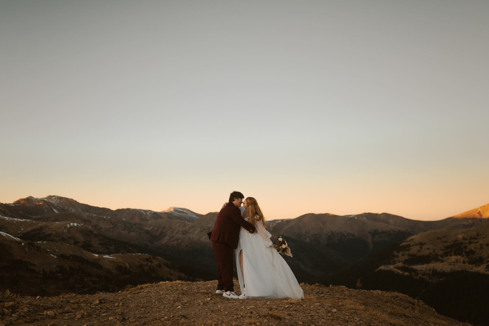 Loveland Pass Colorado Elopement