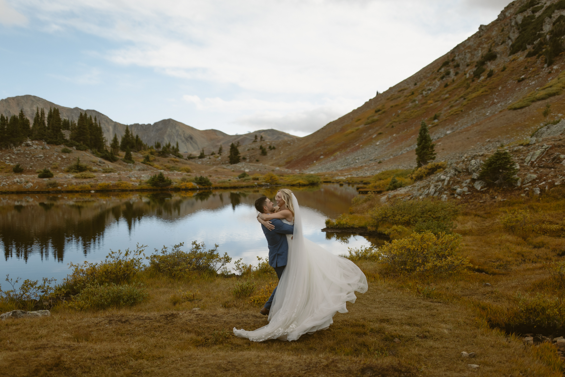 Loveland Pass Colorado Elopement