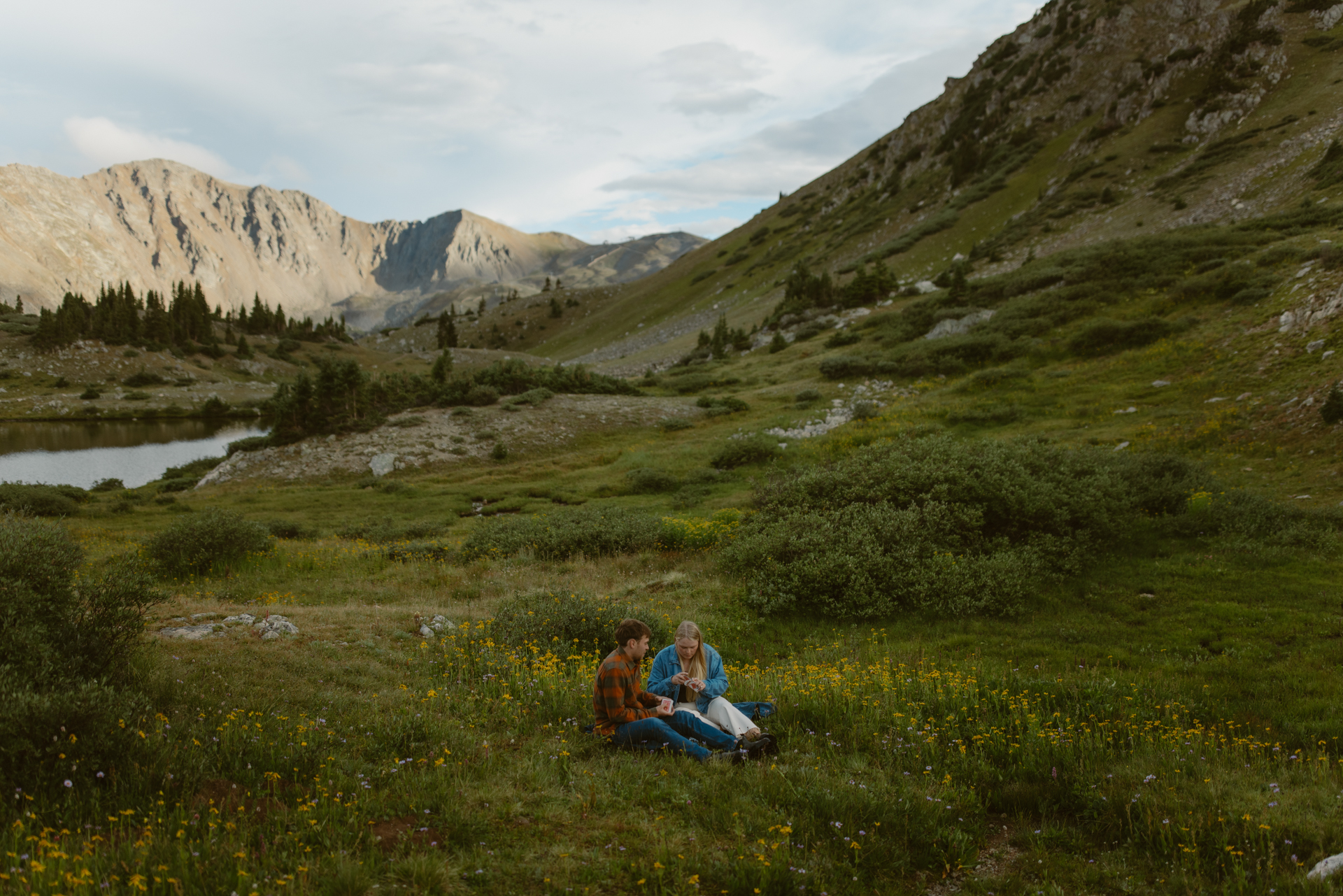 Colorado Wildflower Engagement Session