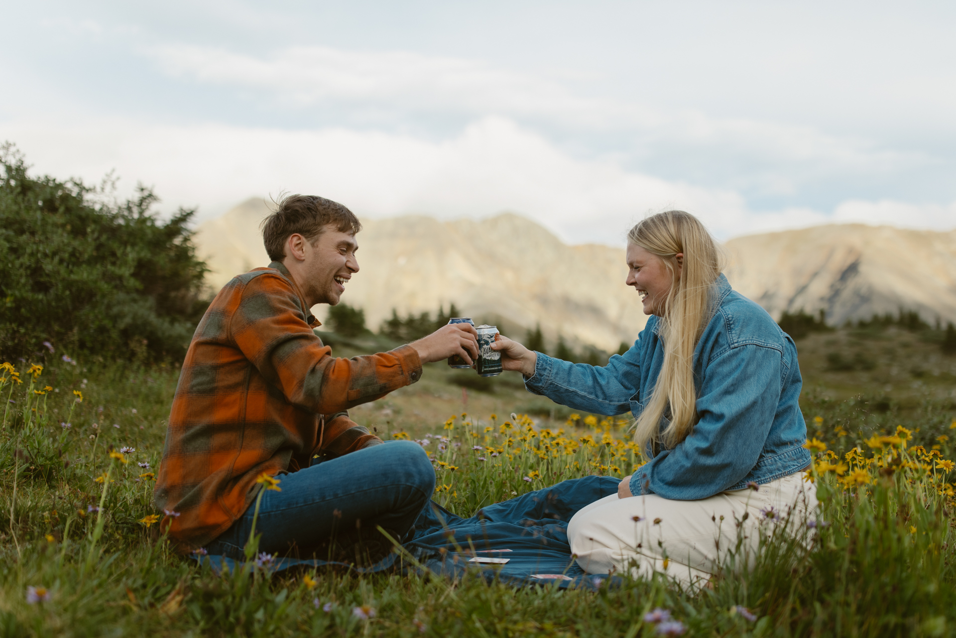 Colorado Wildflower Engagement Session