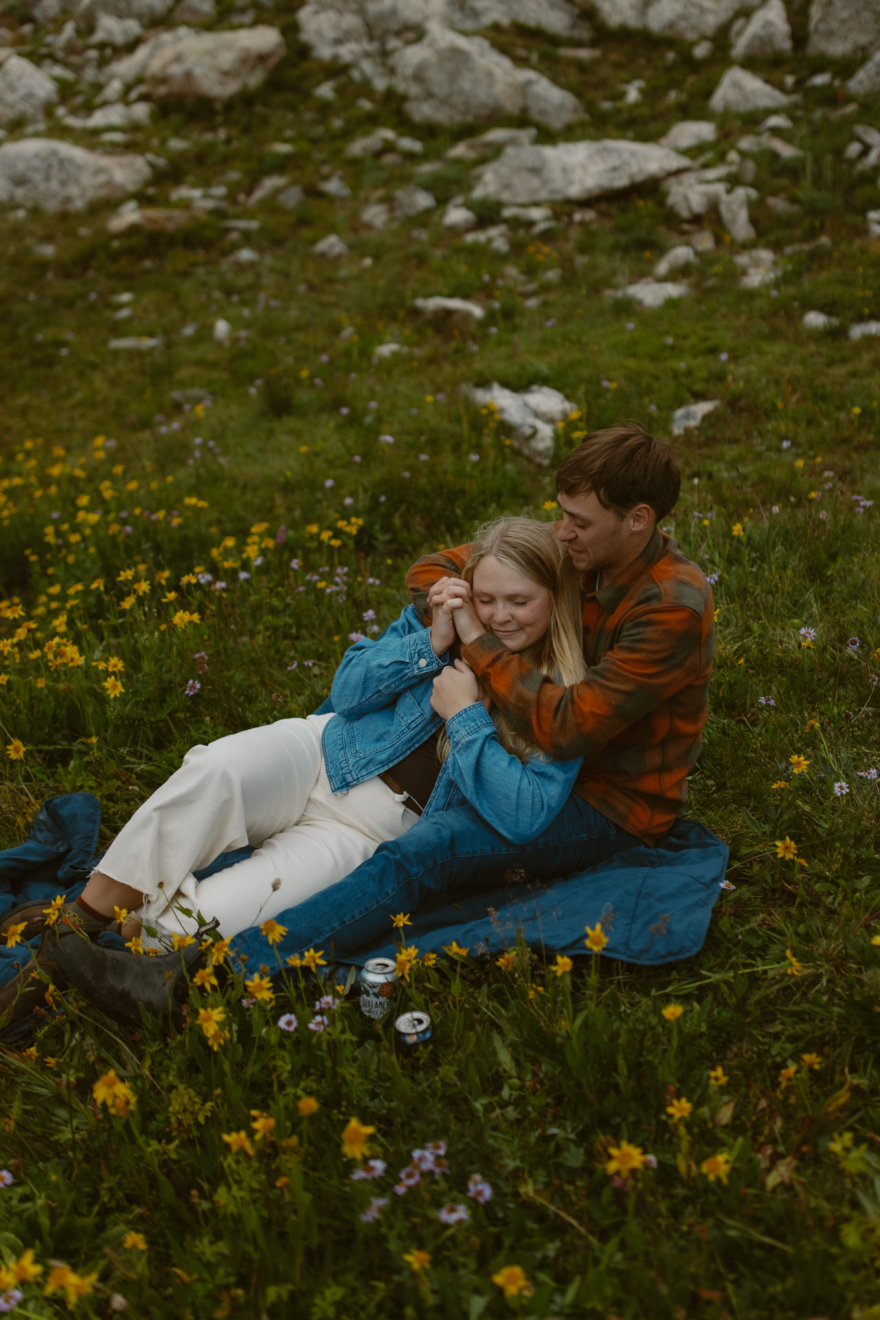 Colorado Wildflower Engagement Session