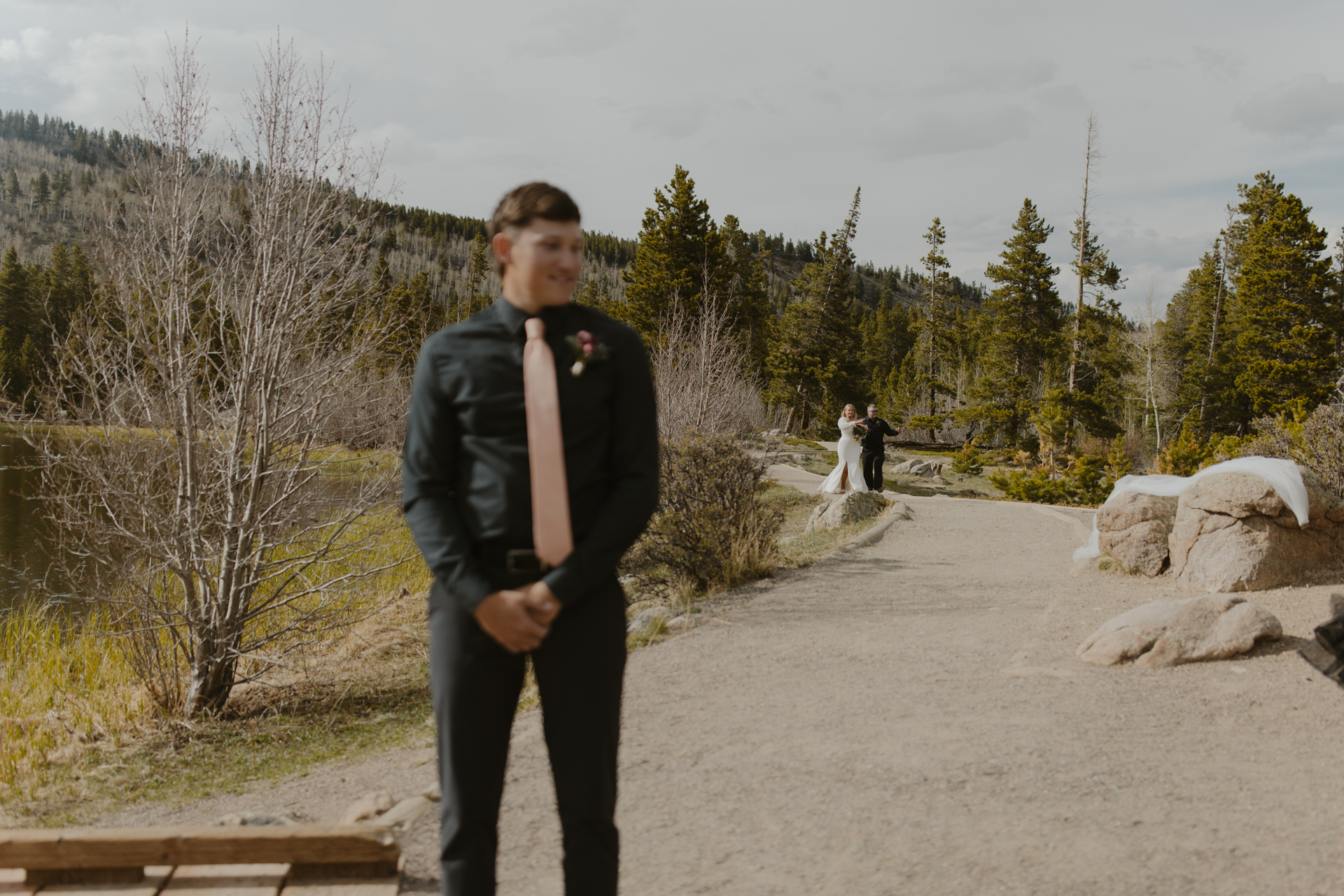 Sprague Lake Rocky Mountain National Park Elopement