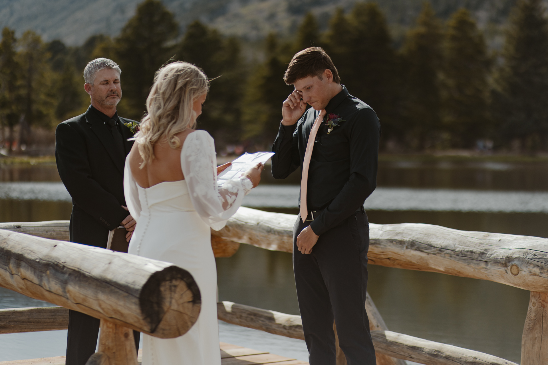 Sprague Lake Rocky Mountain National Park Elopement