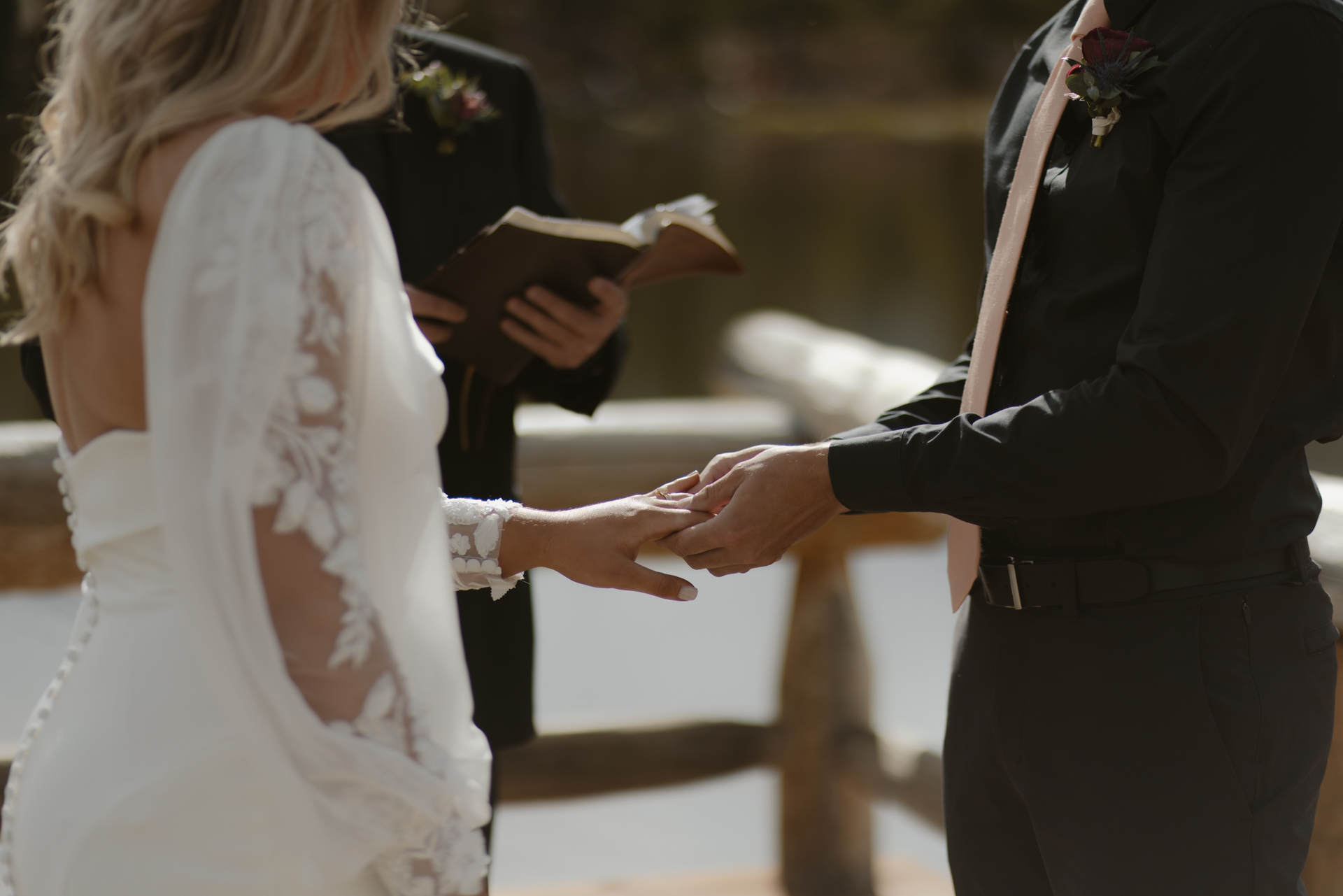 Sprague Lake Rocky Mountain National Park Elopement