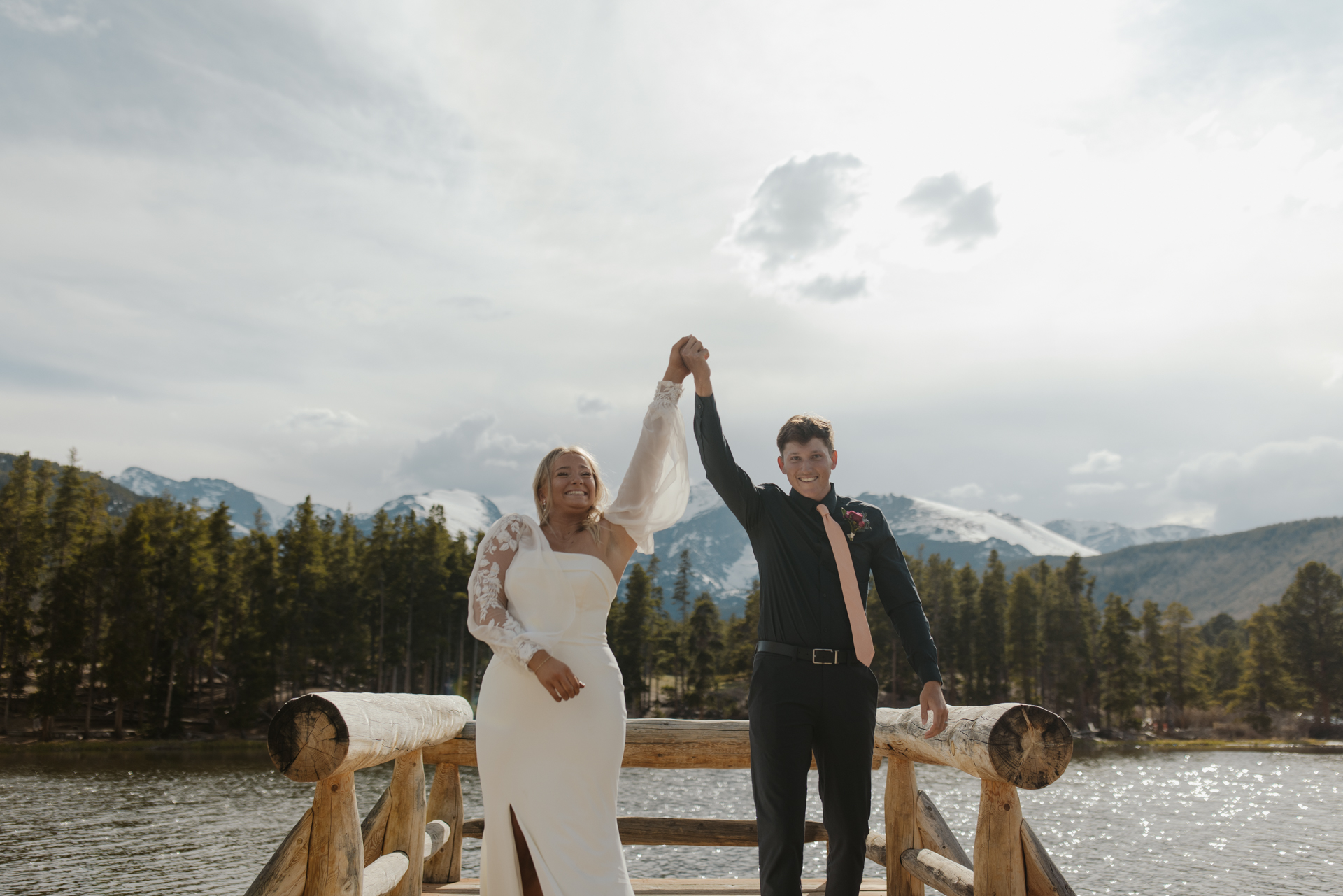 Sprague Lake Rocky Mountain National Park Elopement
