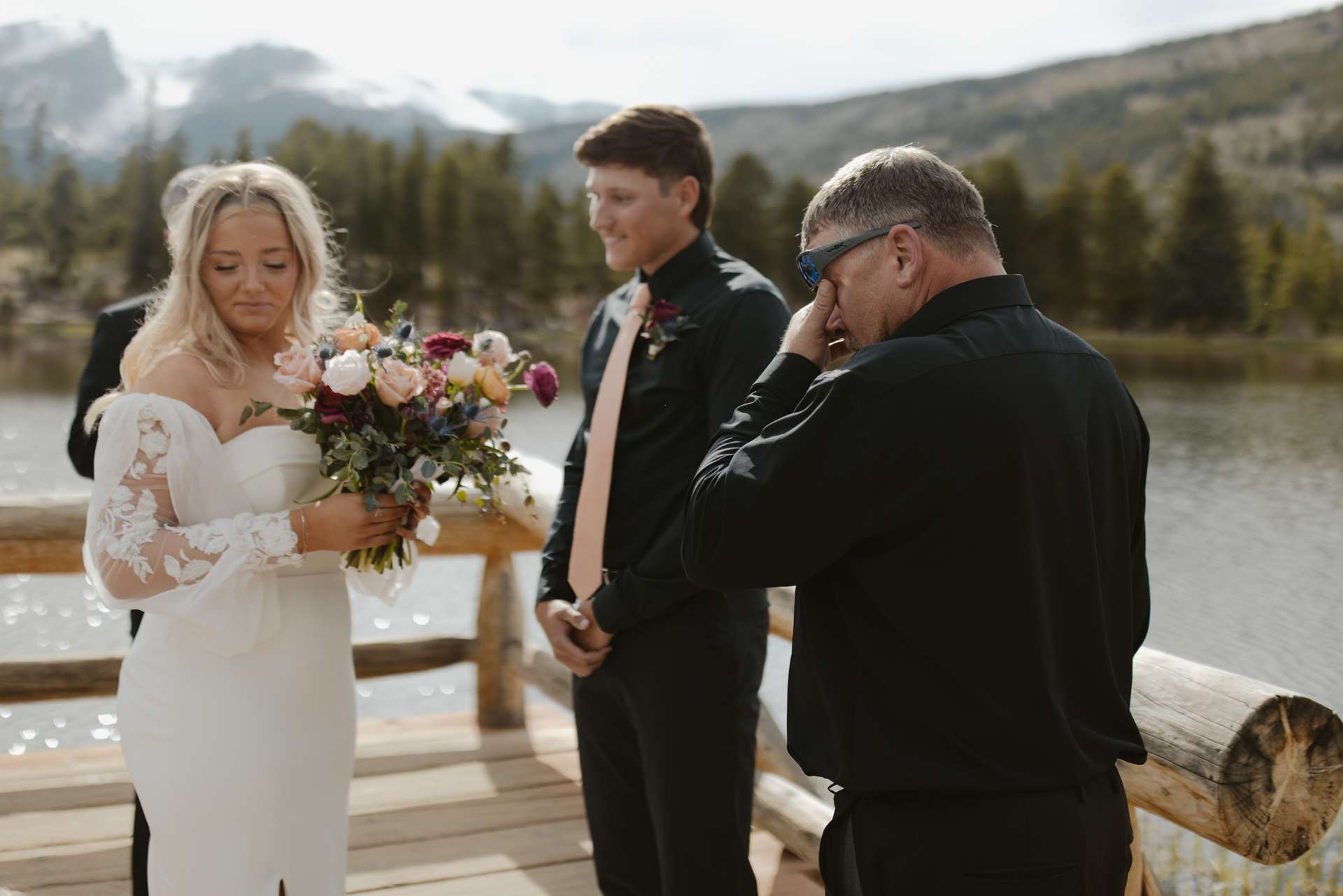 Sprague Lake Rocky Mountain National Park Elopement