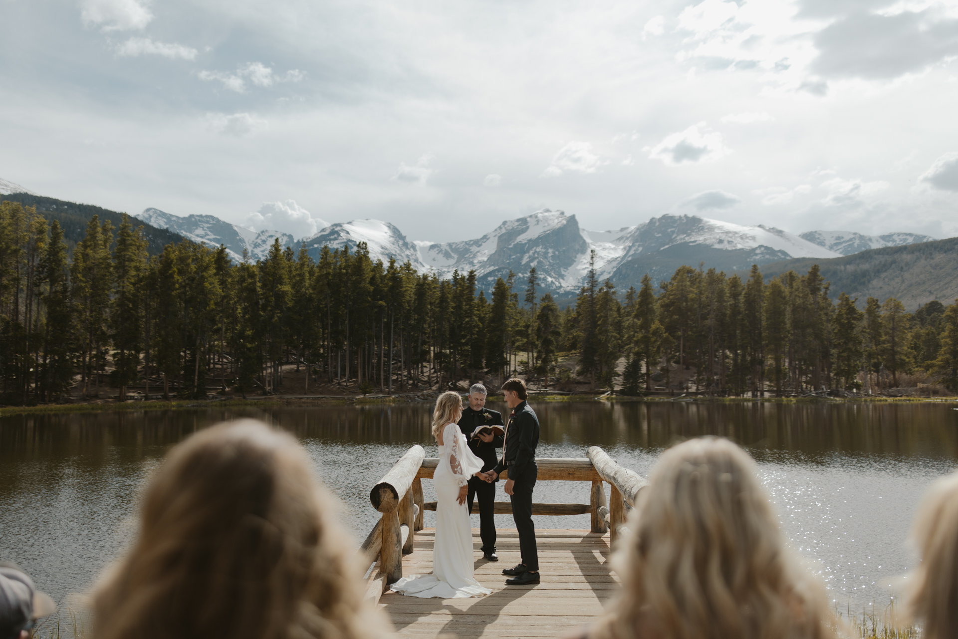 Sprague Lake Rocky Mountain National Park Elopement