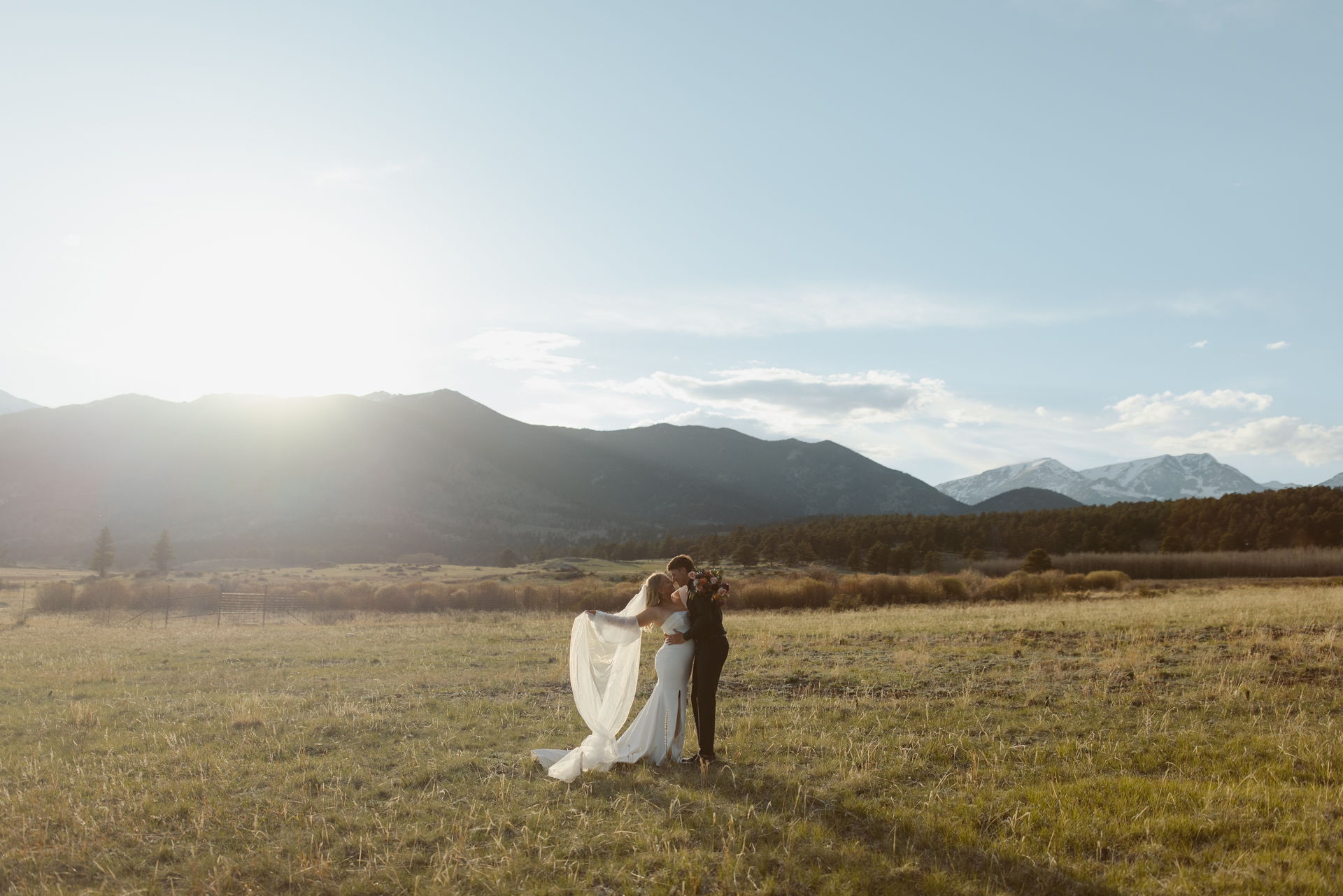 Sprague Lake Rocky Mountain National Park Elopement